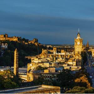 Edinburgh Skyline Small